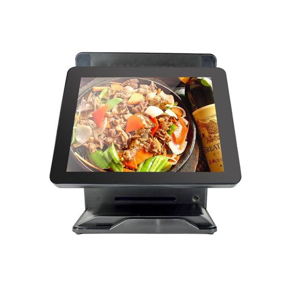 

monitors system for retailers dual screen 15+15 double machine and terminal electronic computer cash register