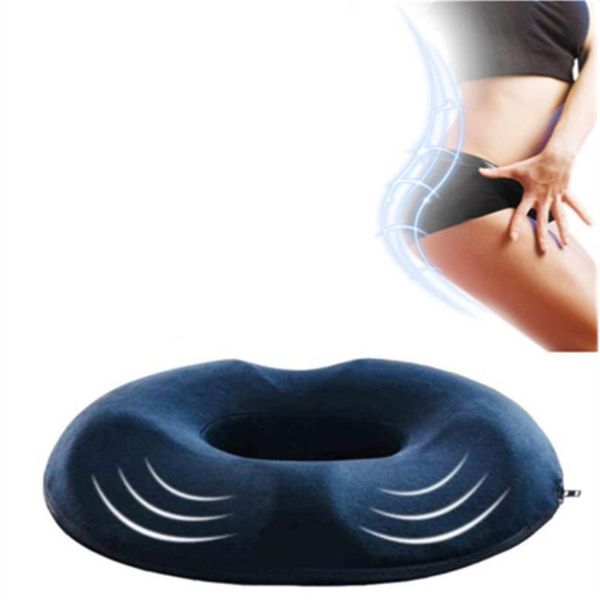 

cushion/decorative pillow comfort donut seat cushion sofa hemorrhoid memory foam anti massage tailbone car office