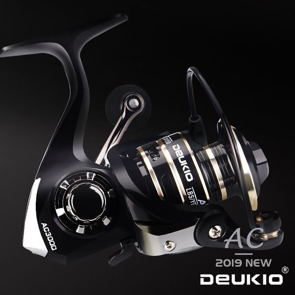 

fishing reel spinning 8kg max drag metal stainless steel handle saltwater for baitcasting reels