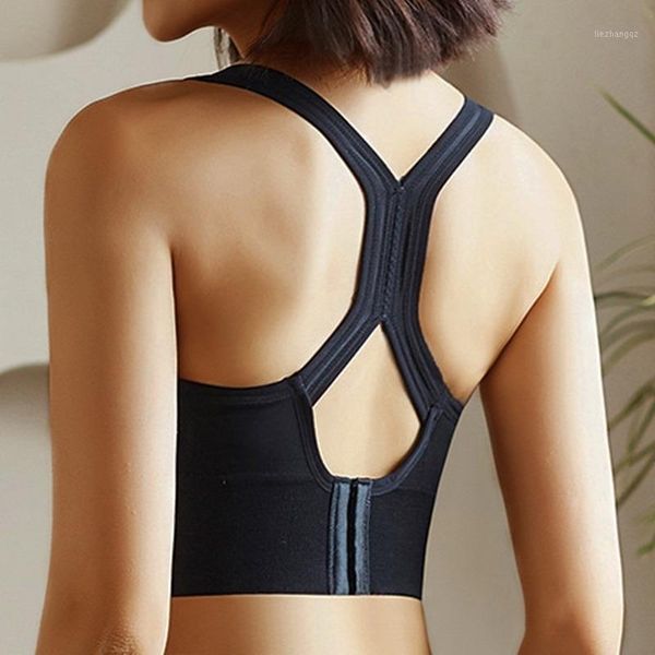

yoga outfit women crop sports bra push up fitness gym female hollow breathable running athletic sportswear