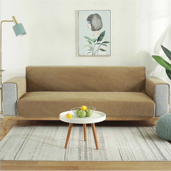 

chair covers sofa cover gray waterproof mat non-slip single/two/three seats