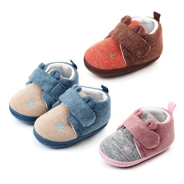 

first walkers autumn baby girls boy walker sneaker soft cartoon print breathable bottom walking casual sports shoes 0-18m