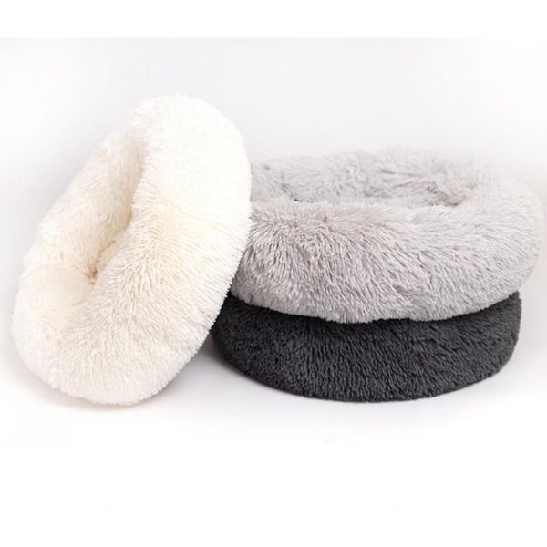 

cat beds & furniture dog bed washable pet round breathable lounger sofa for dogs super soft plush pads mat