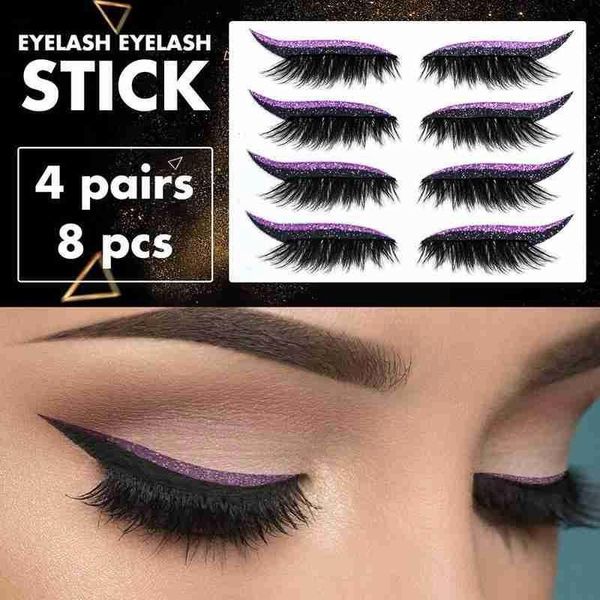 

eyeliner makeup eyes sticker reusable and face fashion eyelash eyeshadow bling u7o3