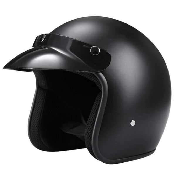 

motorcycle helmets helmet jet vintage open face /4 half casco moto capacete motoqueiro dot mopeds enduro