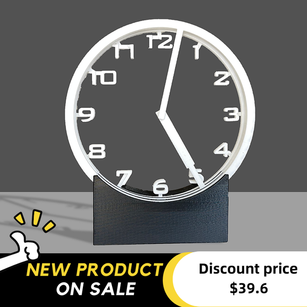 

desk & table clocks 3d printing diy mechanical hollow out clock changeable dial interesting decoration