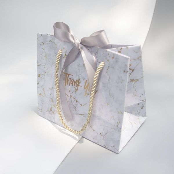

gift wrap 10pcs creative marble european style bag wedding gives bride favors and candy bags for guests