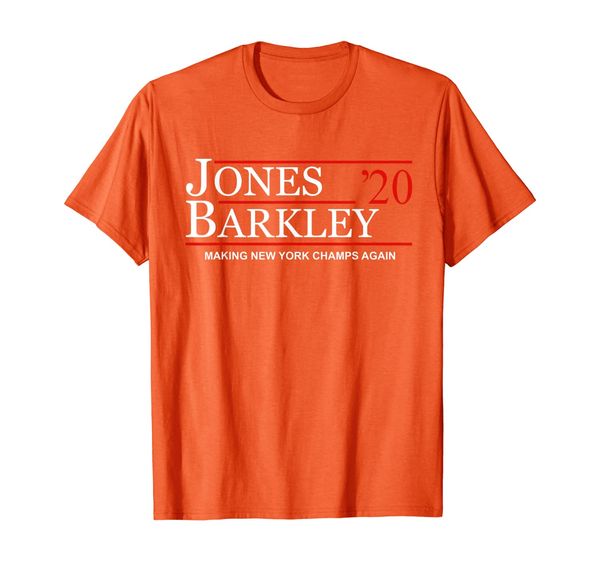 

jones-barkley 2020 make new york champs again t-shirt, White;black