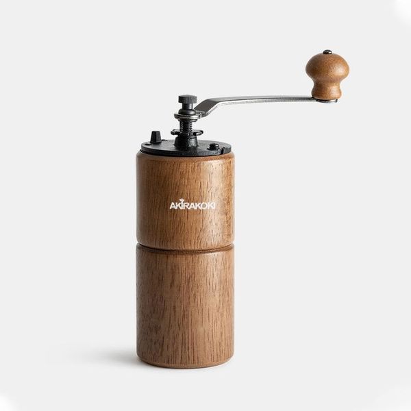 

manual coffee grinders akirakoki grinder with adjustable setting conical burr mill for french hand dripper mokapot