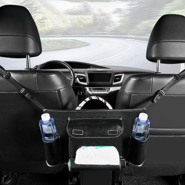 

car organizer universal seat room storage net bag multi-functional shopping bags hanging for