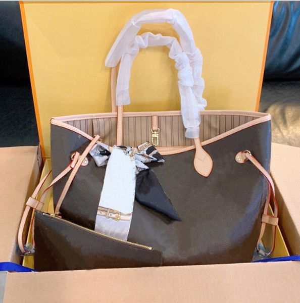 

neverfull new fashion women handbags ladies designer composite bags lady clutch bag shoulder tote female purse wallet