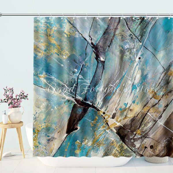 

shower curtains abstract mixed trippy curtain