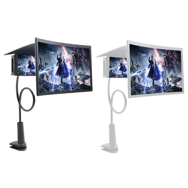 

phone screen hd anti-blue light lens realistic effect three-dimensional design multifunction lazy bracket cell mounts & holders