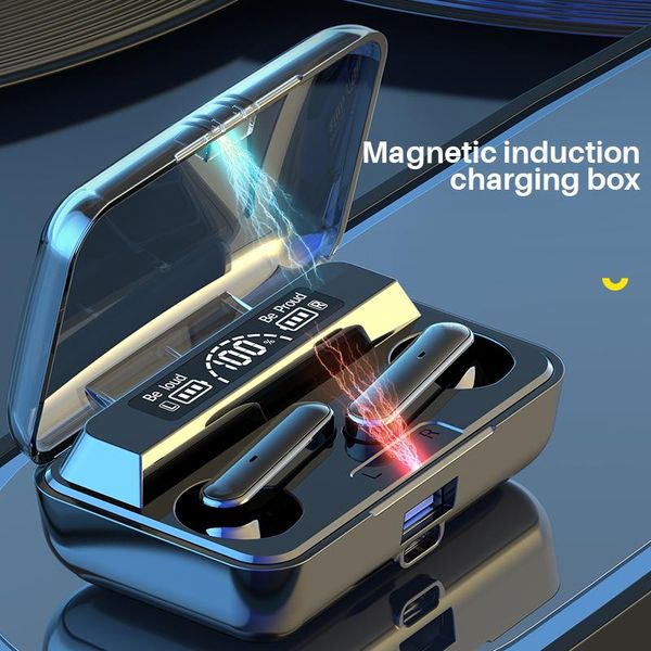 

headphones & earphones tws bluetooth charging box noise cancellation wireless headphone 9d stereo sports waterproof earbuds headsets with mi