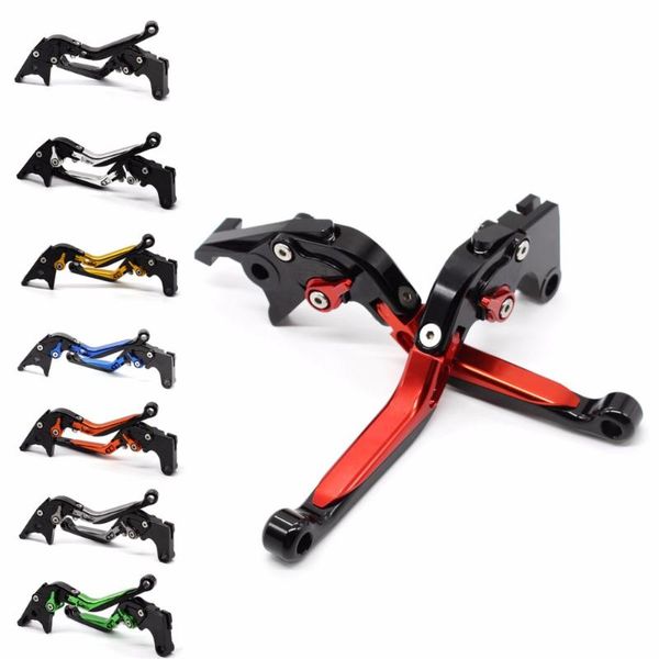 

motorcycles folding extendable brake clutch levers aluminum adjustable fit for moto guzzi v9 bobber roamer 2021 motorcycle brakes
