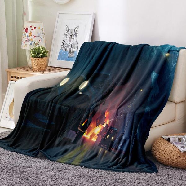 

blankets cthulhu mythology throwing blanket 3d printing flannel sheet cover sofa office air conditioning yoga nap