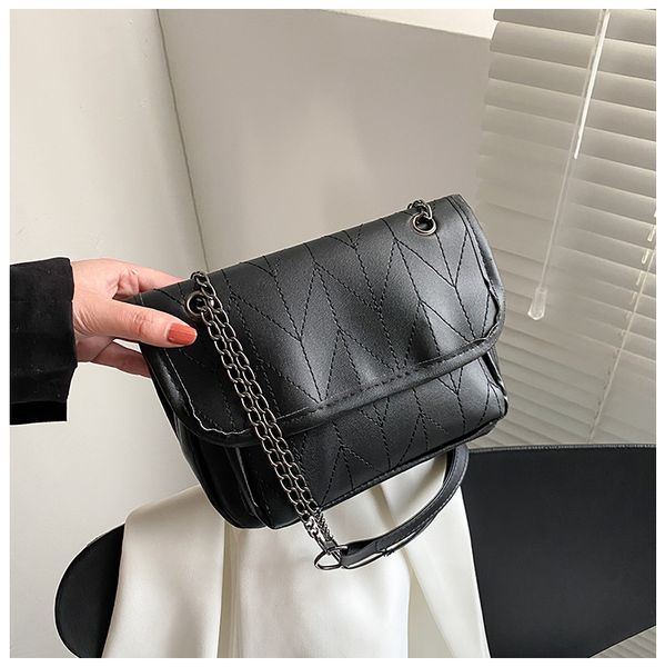 

pu leather women crossbody bag simple diamond lattice ladies shoulder underarm bags fashion female small daily tote