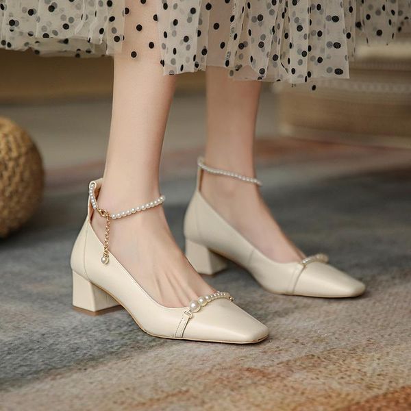 

dress shoes qzyerai ms. pearl women genuine leather cowhide women's professional wedding party, Black