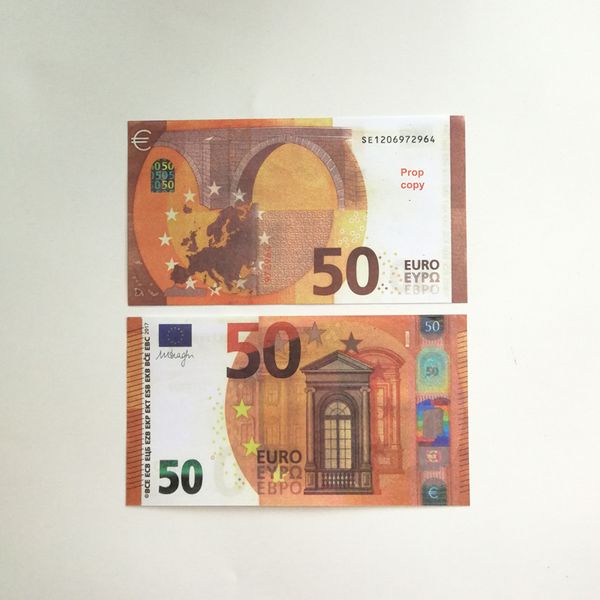 

children's toys copy money 10 20 50 euro faux billet night culb party movie money entertainment banknote prop money