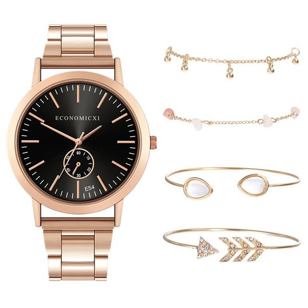 

wristwatches quartz watch luxury bracelet gemstone bells bracele fashion women clock relogio masculino zegarek 2021, Slivery;brown