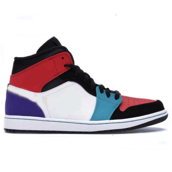 

1 1s jumpman men basketball shoes designer sneakers running shoe sports torch hare game royal pine green court with box 21w9m3