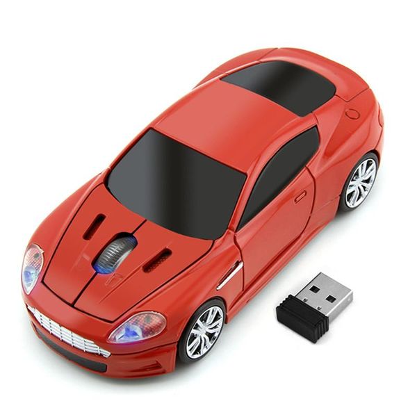 

mice aston martin wireless mouse 2.4ghz gaming car lights 1600dpi optical computer games suitable for pc lapwindows