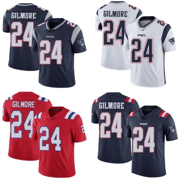 

new england patriots men #24 stephon gilmore women youth vapor untouchable limited jersey, Black;red