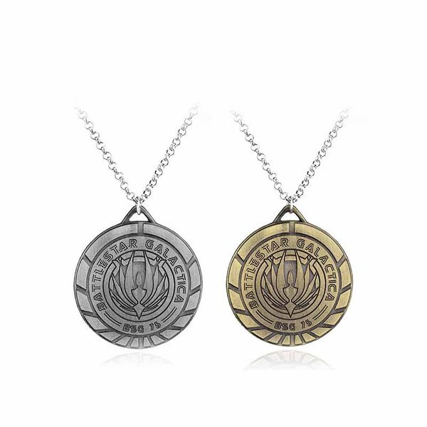 

pendant necklaces battlestar galactica series bsg 75 necklace, Silver