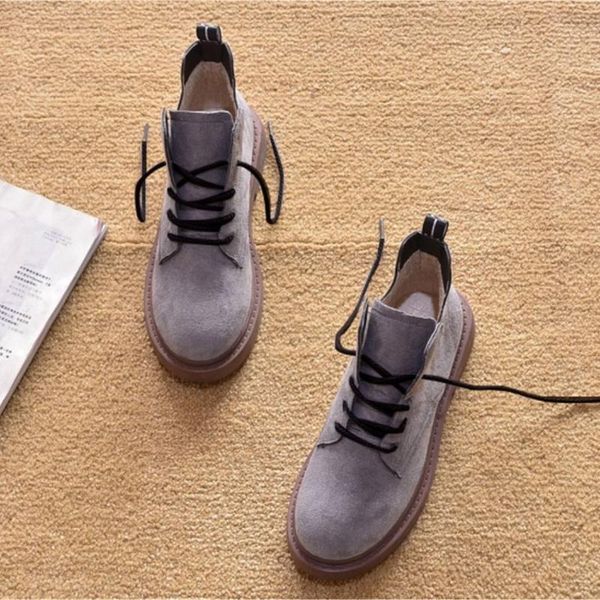

boots shoes woman spring autumn flat heel short single women's snow plus velvet platform ankle luxury fashion, Black