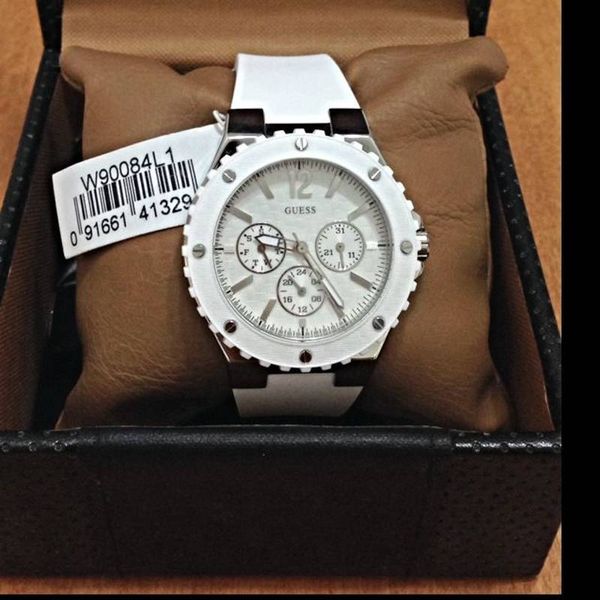 

designer watch brand table luxury es gails women's fashion white leisure multifunctional quartz w90084l1, Slivery;brown