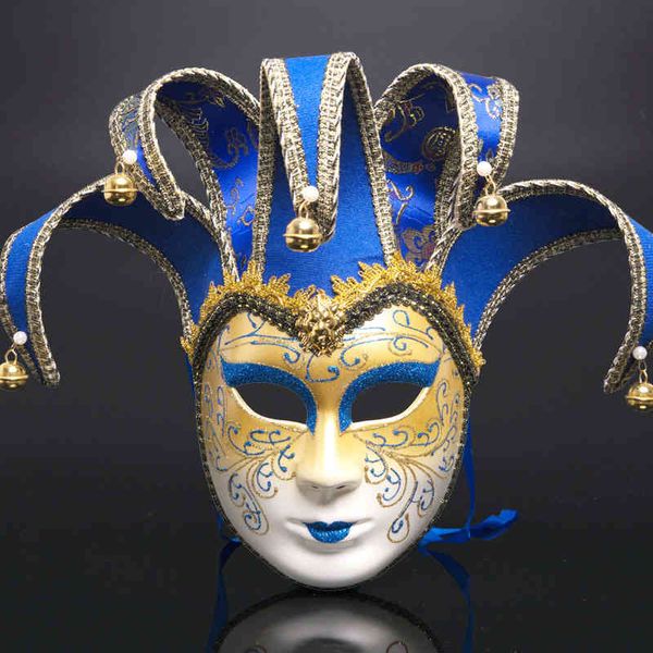 

mask painted halloween ball party italian high-end venetian women's performance