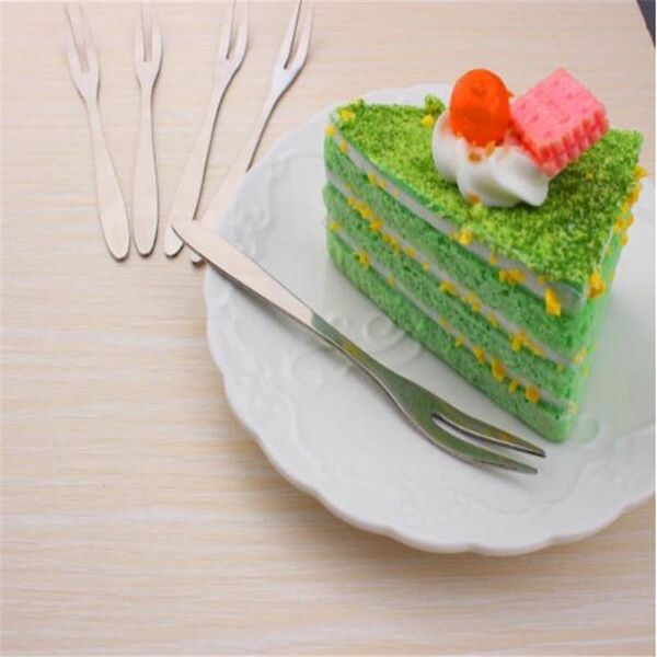 

forks selling dessert fork/stainless steel fork appetizing cake fruit home kitchen bar supplies