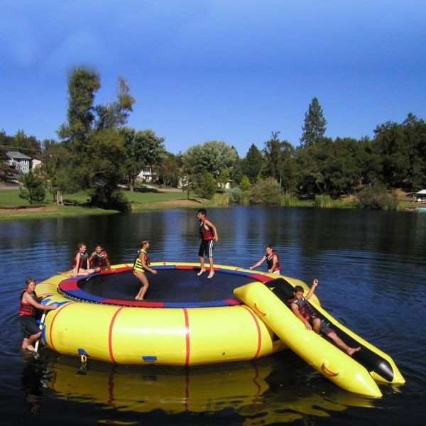 

pool & accessories inflatable water trampoline children's park equipment model