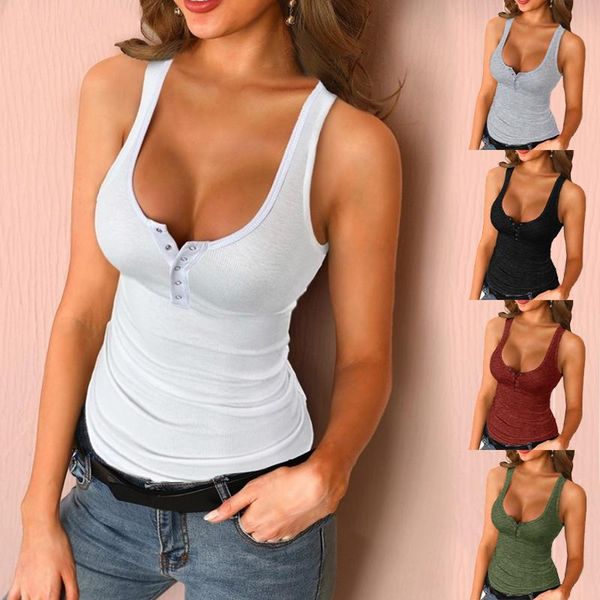 

women's tanks & camis women summer sleeveless cotton inner i-shaped red street hipster wild self-cultivation type solid color base sli, White