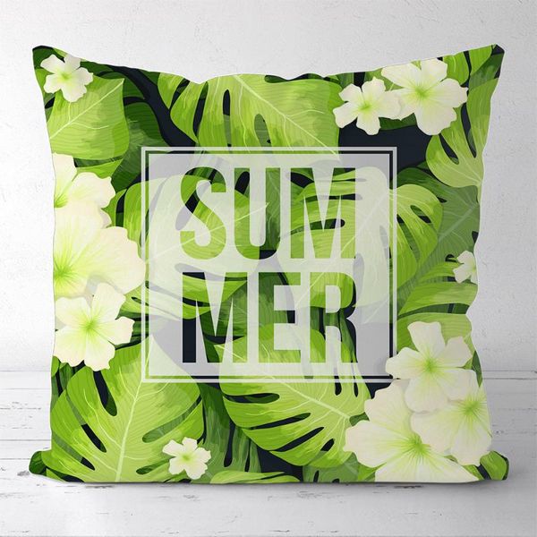 

pillow case custom pure and fresh square pillowcases cover decor for sofa bed room cushion 45x45cm(one side)21-0829-50-77