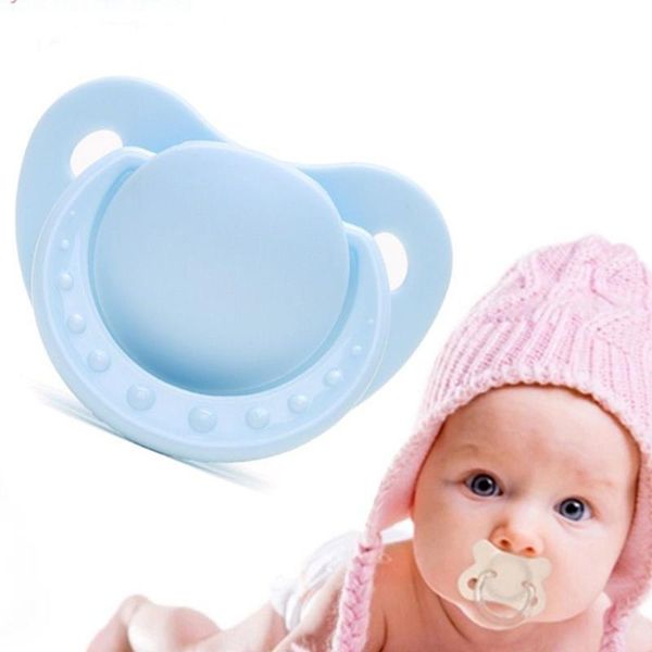 

pacifiers# big size food grade silicone nipples pacifier funny parent-child toys