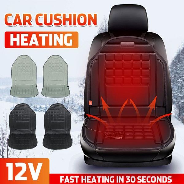 

car seat covers 12v heated cover winter heating cushion universal automobile protector pad