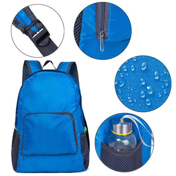 

women men backpack riding back pack bag ultra light folding waterproof travel nylon shoulder bags handbag bhd2 outdoor