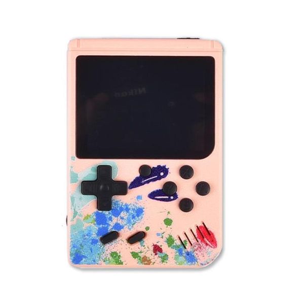

portable game players handheld console rechargeable 3 inch mini retro support 2 for kids adults built in games