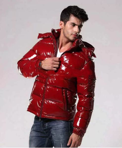 

fashion mens jackets parka women classic casual down coats outdoor warm feather winter jacket coat outwear couples clothing asian size, Black