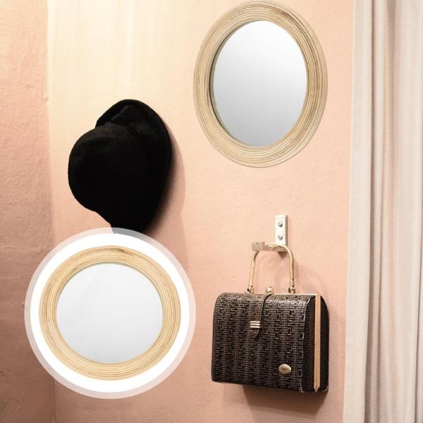

mirrors 1pc household vanity mirror hanging cosmetic makeup adornment