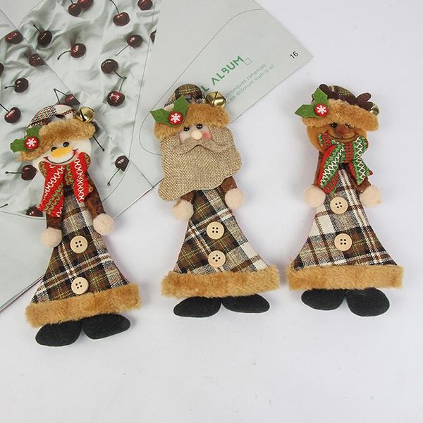 

christmas decorations 2022 happy year cartoon doll pendant tree decoration