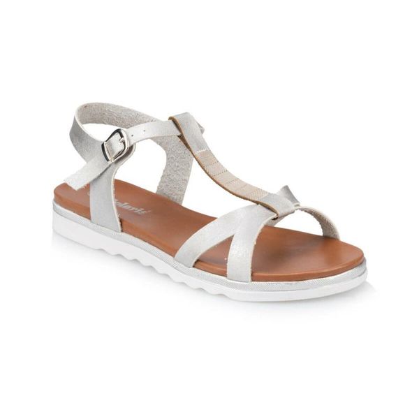 

women sandals silver female fashion breathable summer season casual shoes 91.311491.z polaris, Black