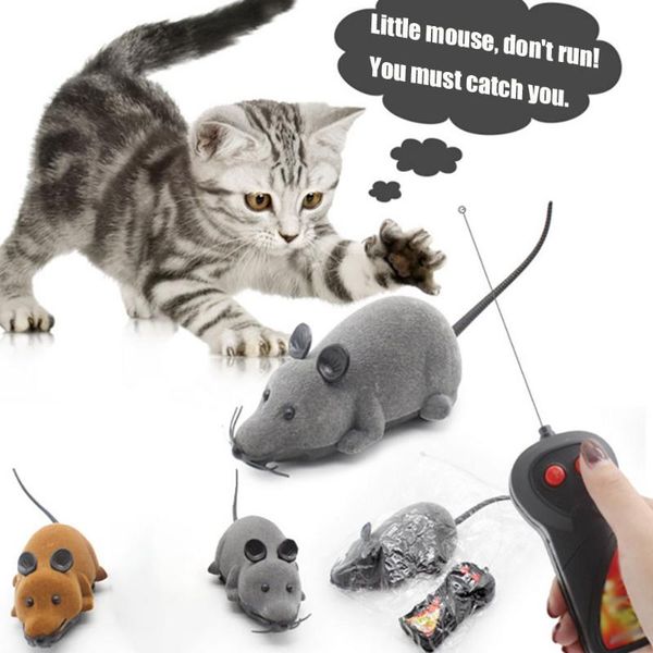 

cat toys mouse wireless rc mice remote control false novelty funny playing