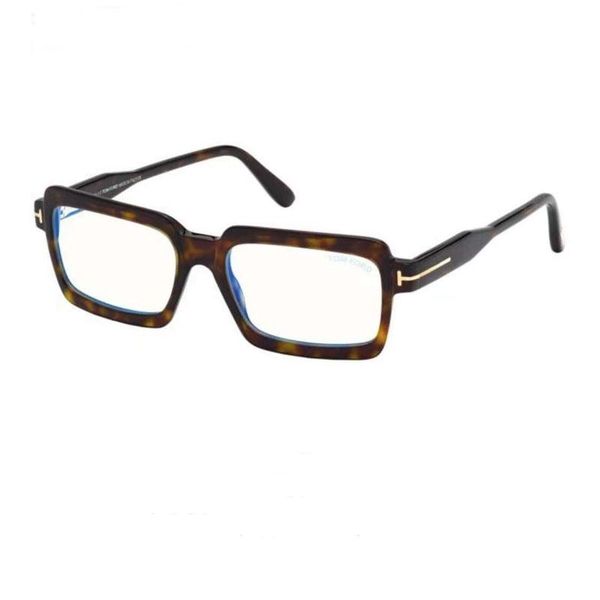 

fashion sunglasses frames 2021 arrival rectangle man optical eyeglasses frame women tom prescription glasses tf5711 with original box, Black