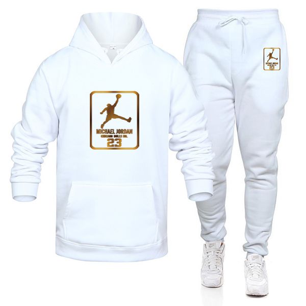 

tracksuits fashion movement 2021 men's long sleeve hoodie suit casual personalized printed sweater, Gray