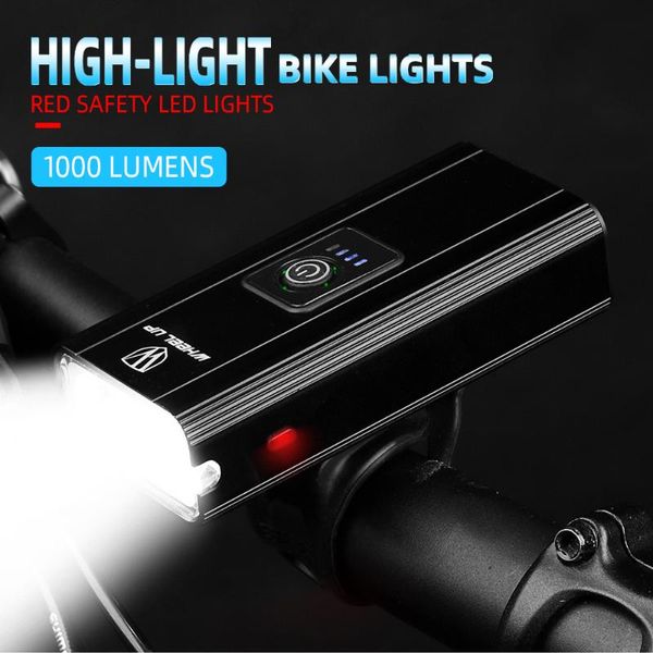 

bike lights high brightness light whlle up mtb road cycling front 1000 lumens waterproof warning safety