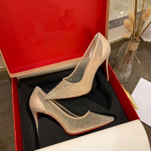 

shoe season 2021 high-heeled women to strass underheel wedding shoes, Black