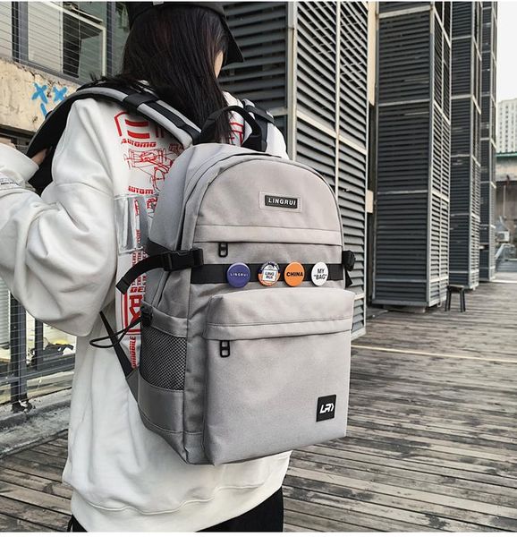 

backpack pb3767 fashion trend ins 2021 trendy male student computer bag