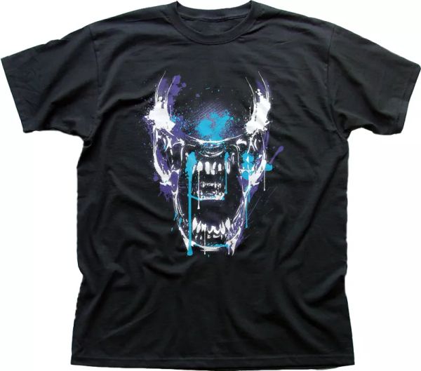 

ALIENS WEYLAND YUTANI science fiction Prometheus black printed t-shirt 9854, White;black